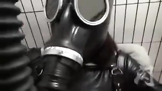 Studio Bling	GMB_006 Cage Gas Mask Bunny