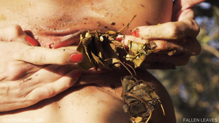 QueenSnake	fallen leaves